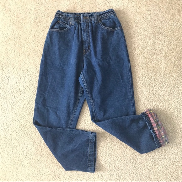 haband men's flannel lined jeans